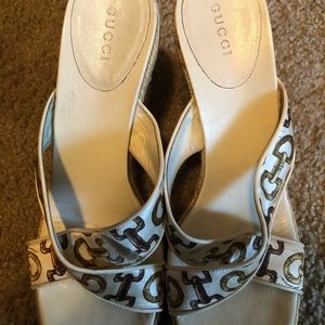 Authentic Gucci wedges